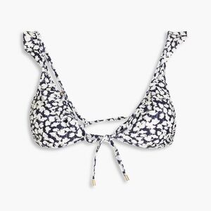 VIX PAULA HERMANNY

Julien Ruffled Floral-Print Triangle Bikini TOP ONLY
